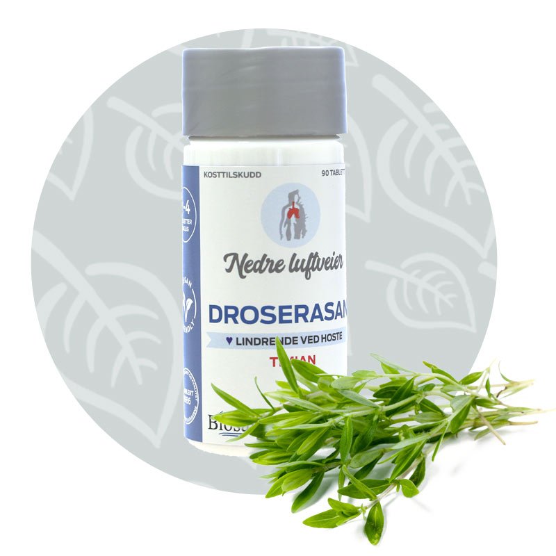 Droserasan lindrende ved hoste