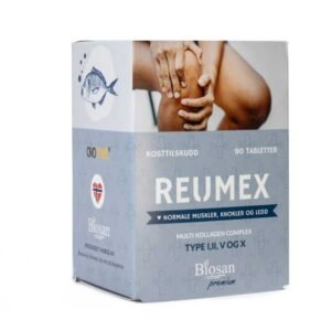 Reumex multikollagen complex for ledd og muskler.