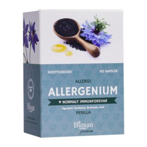 Allergenium med perilla / for lettere allergiplager