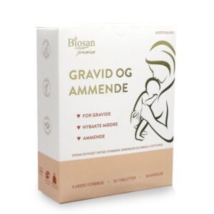 Gravid og Ammende - Spesialtilpasset viktige vitaminer, mineraler og omega-3 fettsyrer