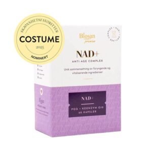 NAD+ Anti Age Complex - Unik sammensetning av foryngende og vitaliserende ingredienser.